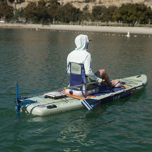 ISLE/Bixpy K-1 Outboard Kit - Power Pole Adapter + Steering Bundle