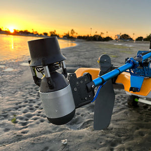 K-1 Outboard Kit with SUN80 Solar Panel - TRAPSKI