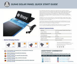 Bixpy SUN80 Waterproof Solar Panel - TRAPSKI