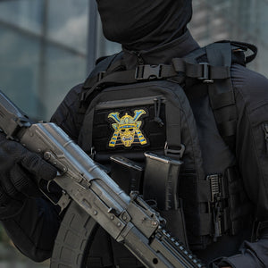 M-Tac Samurai Mask Embroidered Patch