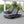 Black Acacia Wood Outdoor Chaise Lounge with Water-Resistant Cushions
