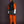 Yeh Man Men's Ski & Snowboard Jacket - Black, Grey & Orange