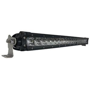 Black Oak 20" Single Row LED Light Bar - Combo Optics - Black Housing - Pro Series 3.0 - TRAPSKI