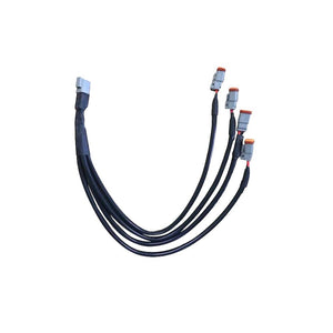 Black Oak 4-Piece Connect Cable - TRAPSKI