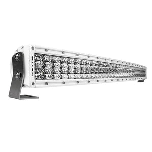 Black Oak Pro Series 3.0 Curved Double Row 40" LED Light Bar - Combo Optics - White Housing - TRAPSKI
