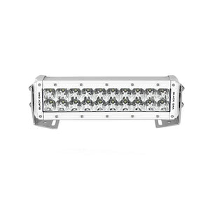 Black Oak Pro Series 3.0 Double Row 10" LED Light Bar - Combo Optics - White Housing - TRAPSKI