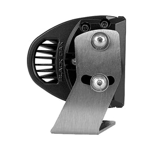 Black Oak Pro Series 3.0 Double Row 4" LED Light Bar - Flood Optics - Black Housing - TRAPSKI