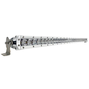 Black Oak Pro Series 3.0 Single Row 40" LED Light Bar - Combo Optics - White Housing - TRAPSKI