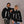 Sherpa Fleece Jacket Black / White - Women's