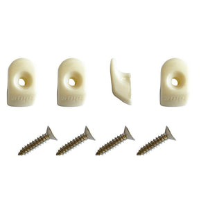 Blue Performance White Hooks Screws - 4 Pieces - TRAPSKI