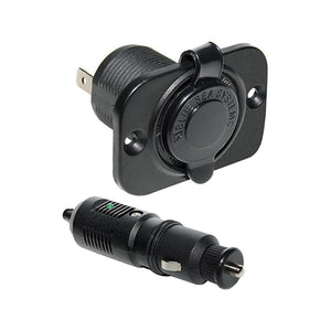 Blue Sea 1015 12V DC Plug & Dash Socket (1010 & 1011) - TRAPSKI