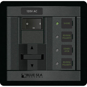 Blue Sea 1208 120V AC 2 Sources - 30A - TRAPSKI