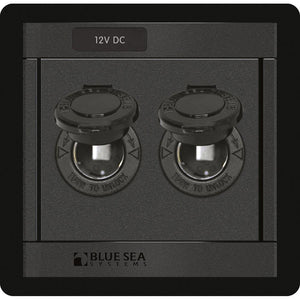 Blue Sea 1472 DC 12V Socket Panel - TRAPSKI