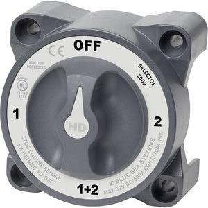 Blue Sea 3003 HD-Series Battery Switch Selector w/Alternator Field Disconnect - TRAPSKI