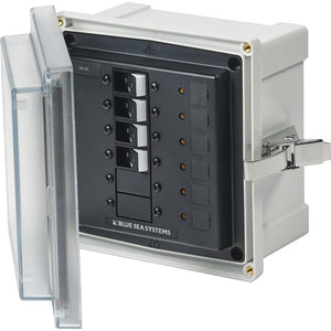 Blue Sea 3134 - SMS Panel Enclosure w/4 Branch (12/24V) - 12/24V DC - TRAPSKI