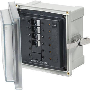 Blue Sea 3135 - SMS Panel Enclosure w/UL Main 3 Branch (12/24V) - 12/24V DC - TRAPSKI