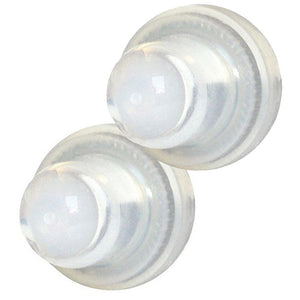 Blue Sea 4135 Push Button Reset Only Circuit Breaker Boot - Clear- 2-Pack - TRAPSKI