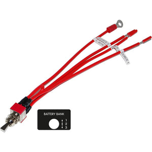 Blue Sea 4141 Switch Meter Toggle SPTT On-On-On - TRAPSKI