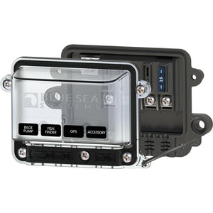 Blue Sea 5056 ST-Blade Water Resistant Fuse Block w/Cover - TRAPSKI