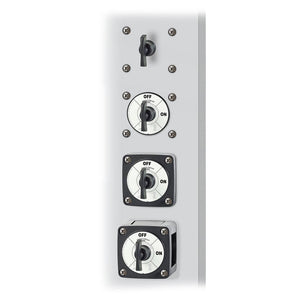 Blue Sea 6005200 Battery Switch Single Circuit ON-OFF - Black - TRAPSKI