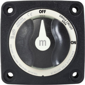 Blue Sea 6006200 Battery Switch Mini ON/OFF - Black - TRAPSKI