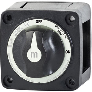 Blue Sea 6006200 Battery Switch Mini ON/OFF - Black - TRAPSKI