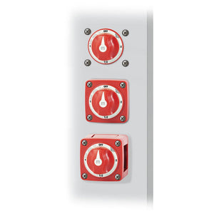 Blue Sea 6007 m-Series (Mini) Battery Switch Selector Four Position Red - TRAPSKI