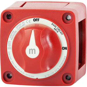 Blue Sea 6010 m-Series (Mini) Battery Switch Dual Circuit - TRAPSKI