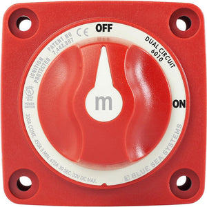 Blue Sea 6010 m-Series (Mini) Battery Switch Dual Circuit - TRAPSKI