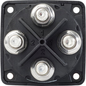 Blue Sea 6010200 Battery Switch Dual Circuit - Black - TRAPSKI