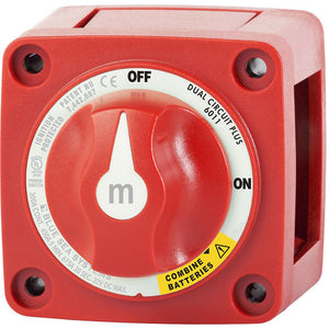 Blue Sea 6011 m-Series (Mini) Battery Switch Dual Circuit Plus - TRAPSKI