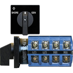 Blue Sea 6337 Switch, AC 120V AC 30A OFF+2 Position - TRAPSKI