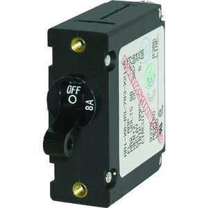Blue Sea 7347 AC/DC Single Pole Magnetic World Circuit Breaker - 8 AMP - TRAPSKI