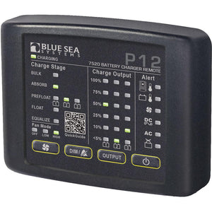 Blue Sea 7520 P12 LED Remote f/Battery Chargers - TRAPSKI