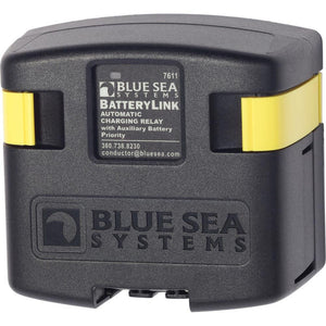 Blue Sea 7611 DC BatteryLink Automatic Charging Relay - 120 Amp w/Auxiliary Battery Charging - TRAPSKI