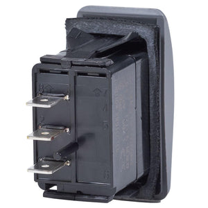 Blue Sea 7933 Contura II Switch SPDT Black - (ON)-OFF-(ON) - TRAPSKI