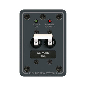 Blue Sea 8077 AC Main Only Toggle Circuit Breaker Panel - TRAPSKI