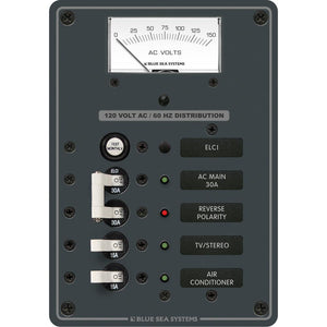 Blue Sea 8102 ELCI GFCI Panel AC 2 Position - TRAPSKI