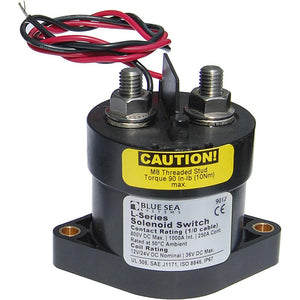 Blue Sea 9012 L Solenoid Switch - 12-24VDC - 250A - TRAPSKI