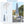 Blue Stripe Outdoor Patio Umbrella with Tilt and Vent - Steel Frame