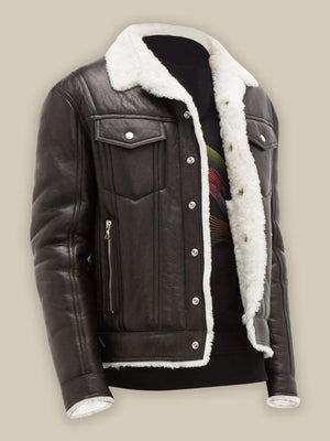 Men’s Streetstyle Shearling Jacket