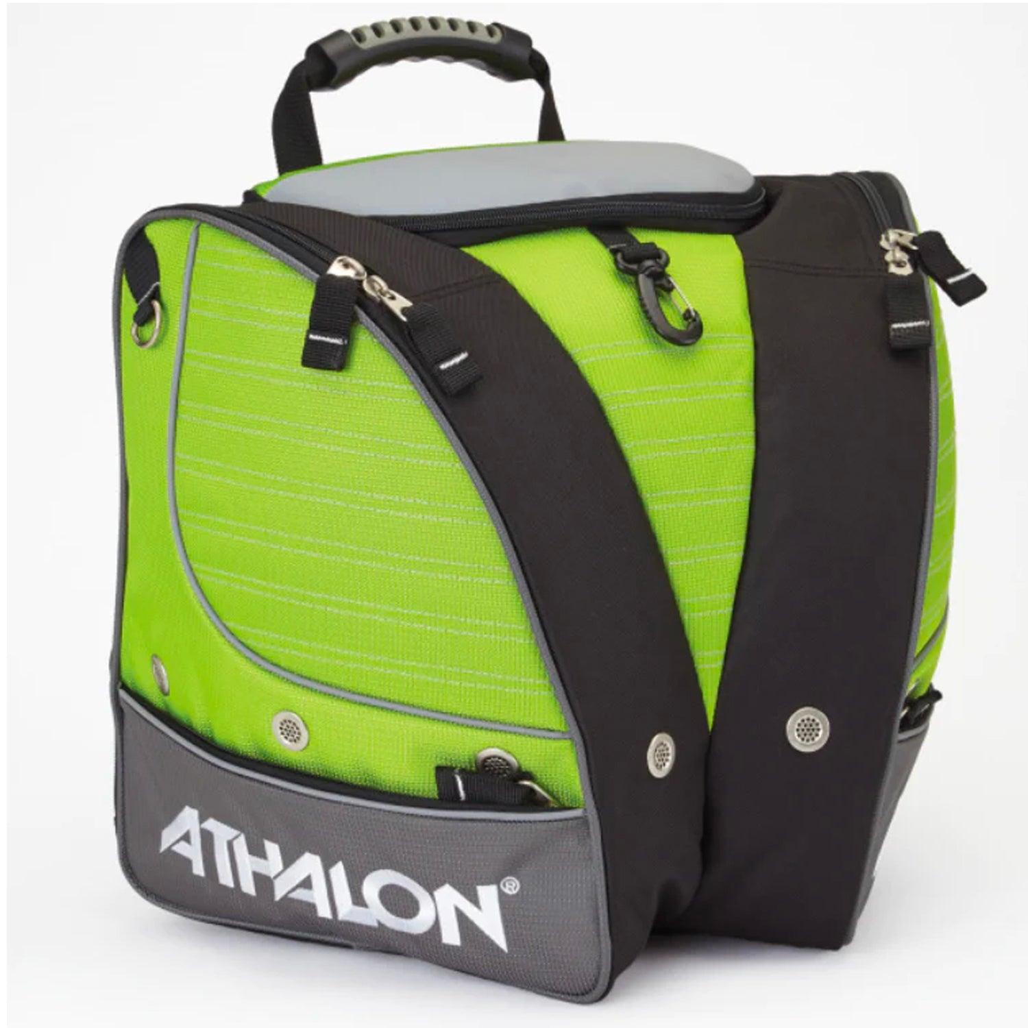 Athalon Adult Personalizable Boot Bag/Backpack for Skiing, Snowboarding, Holds Boots, Helmet, Goggles, Gloves - TRAPSKI, LLC