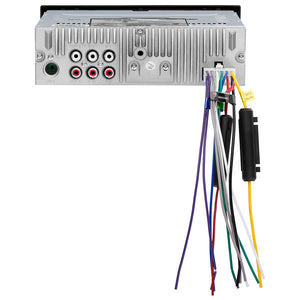 BOSS Audio Vehicle Single DIN Bluetooth Stereo System w/ Full Range Speaker Pair - TRAPSKI