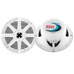 Boss Audio 5.25" MR52W Speaker - White - 150W - TRAPSKI