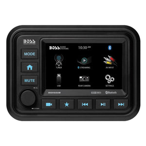 Boss Audio MGV550B Marine Stereo w/AM/FM/BT/Rear Camera - TRAPSKI