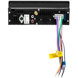 Boss Audio MR1308UABK Bluetooth - Fully Marinized MP3-Compatible Digital Media Receiver w/USB SD Memory Card Ports Aux Input - TRAPSKI