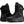Botas Pro Black Men's 8 inch Side Zipper Rubber Sole Tactical Boots BMP110BK