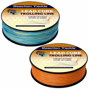 Reaction Tackle Lead Core Metered Trolling Braided Line