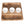 Bouffe Acacia Wood & Ceramic Food Platter