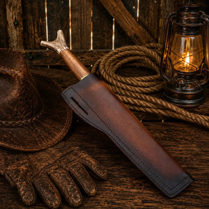 Bowie Knife Handmade | Frontier Inspired Antler Handle